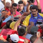 Maduro meets the crowds