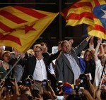 Independentists in Catalonia