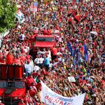 Maduro Campaigns in the Presidential Elections