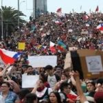 Demonstration in Chile against the Pinera government, 28.10.11